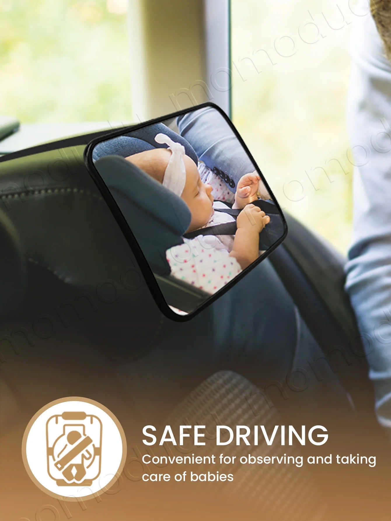 RÜCKSITZ-SICHERHEITSSPIEGEL FÜR BABYS