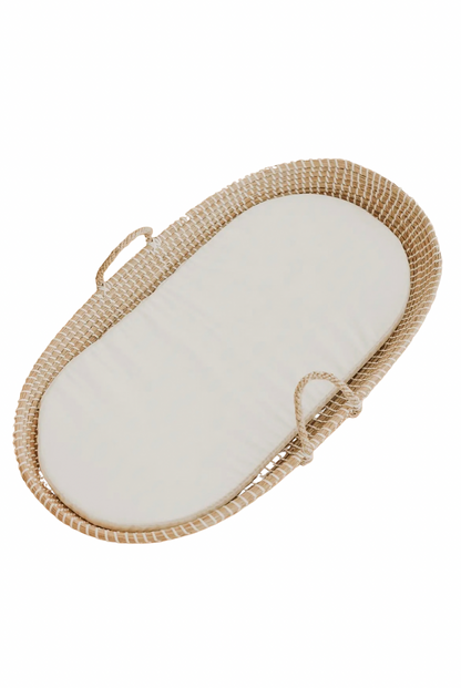 WICKELKORB AUS WEICHEM SEEGRAS