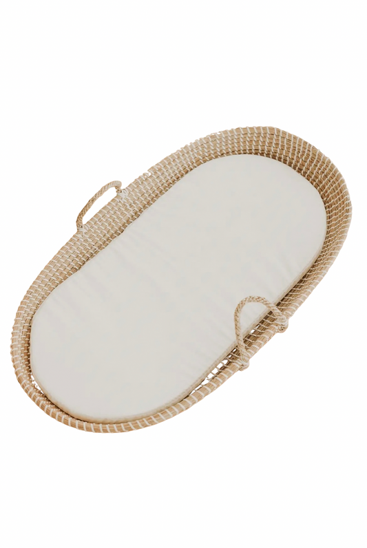 WICKELKORB AUS WEICHEM SEEGRAS