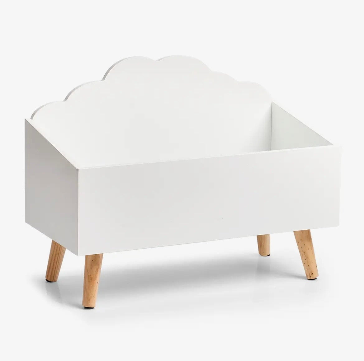 KINDER-AUFBEWAHRUNSTRUHE „WOLKE“ | SCANDI SPIELZEUGKISTE AUS HOLZ