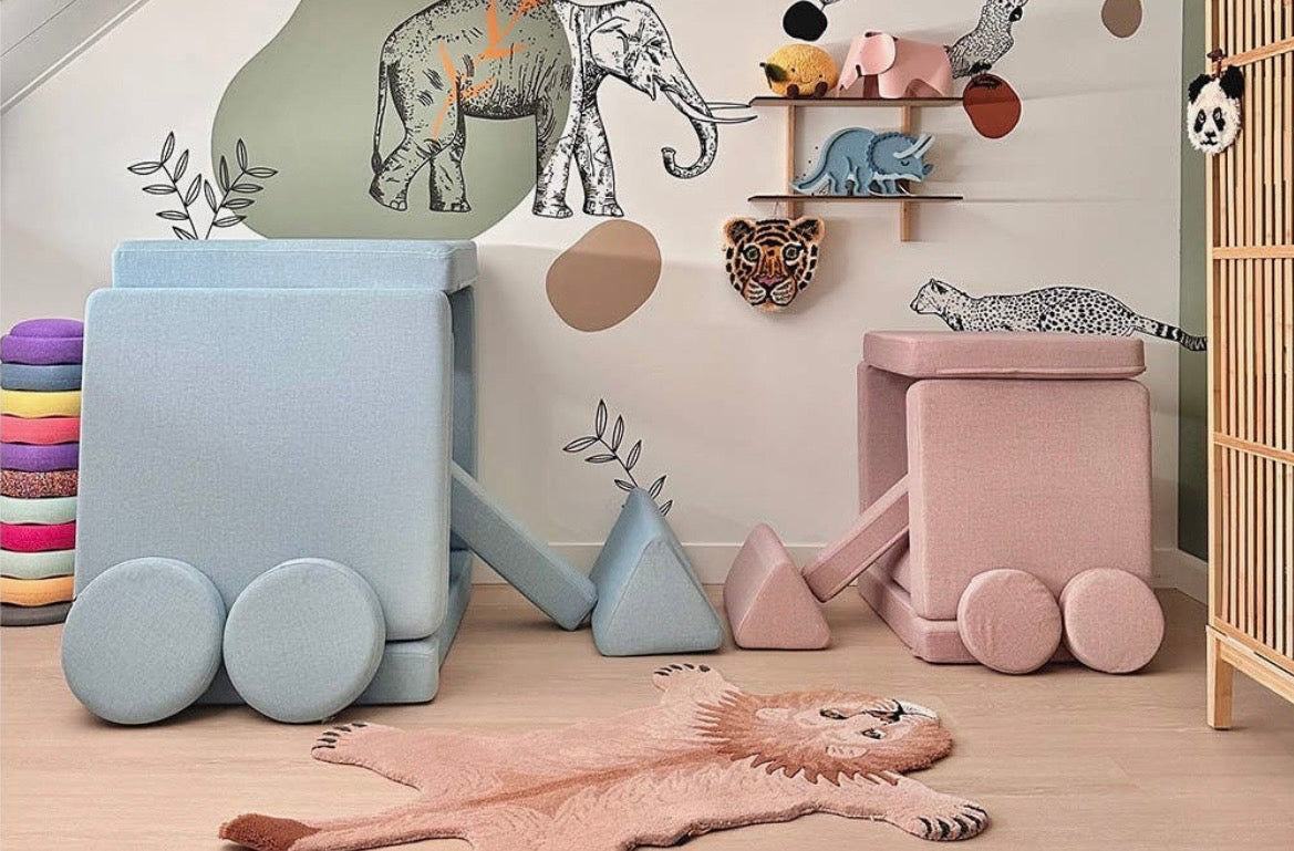 SHAPPY MINI | MODULARES SOFA AUS SPIEL- & SITZBAUSTEINEN