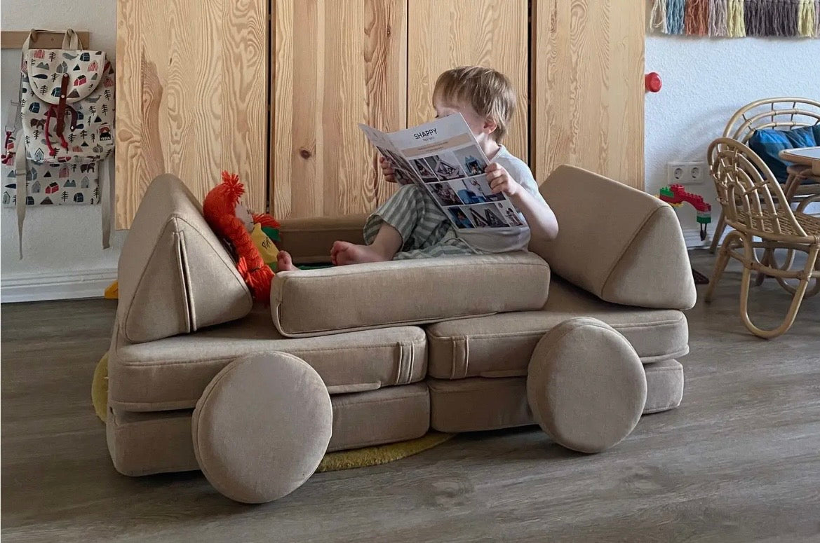 SHAPPY MINI | MODULARES SOFA AUS SPIEL- & SITZBAUSTEINEN