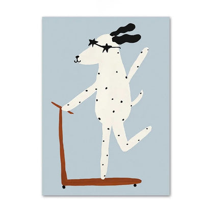 KINDERZIMMER-POSTER, 4 MOTIVE ZUR AUSWAHL