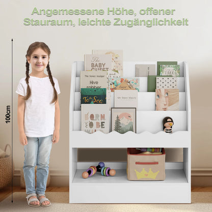 OFFENES MONTESSORI BÜCHERREGAL FÜR KINDER
