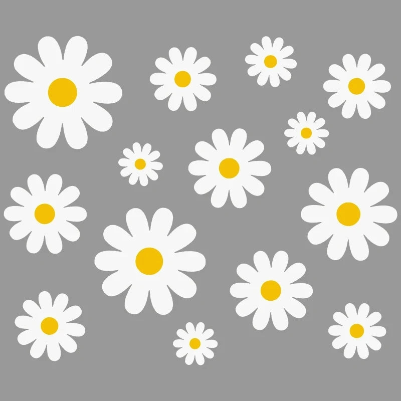 GÄNSEBLÜMCHEN ALS WANDSTICKER