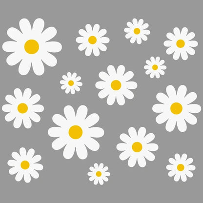 GÄNSEBLÜMCHEN ALS WANDSTICKER