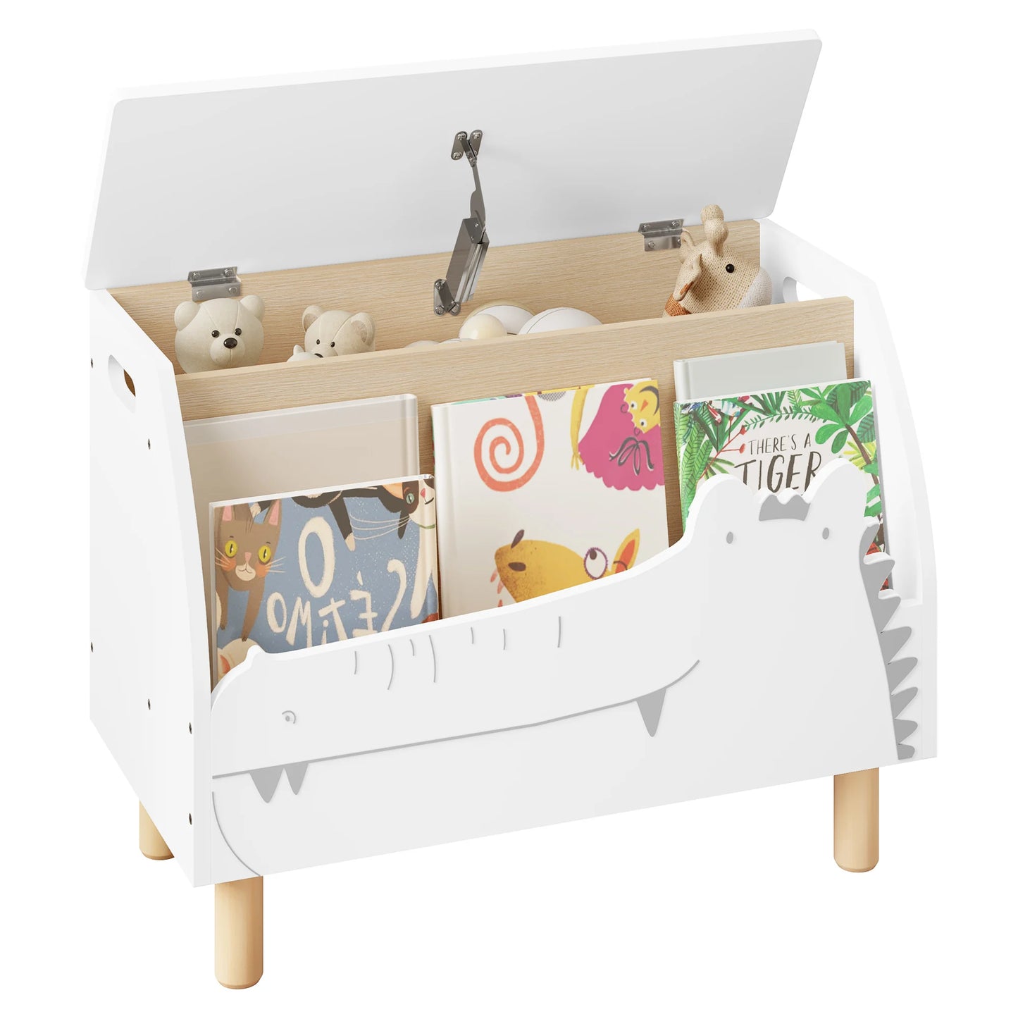 KINDERZIMMER REGAL MIT STAURAUM - KROKODIL DESIGN