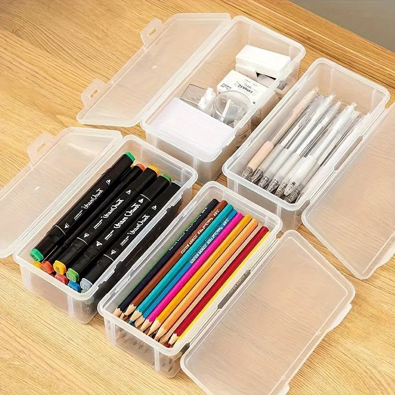 ORGANIZER BOXEN MIT DECKEL – PRAKTISCHES 4ER SET FÜR MEHR ORDNUNG