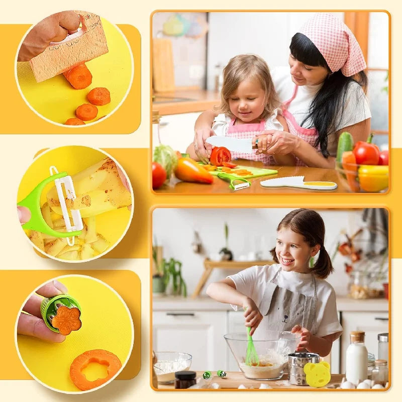 MONTESSORI KINDER KÜCHENSET – SPIELERISCH KOCHEN LERNEN