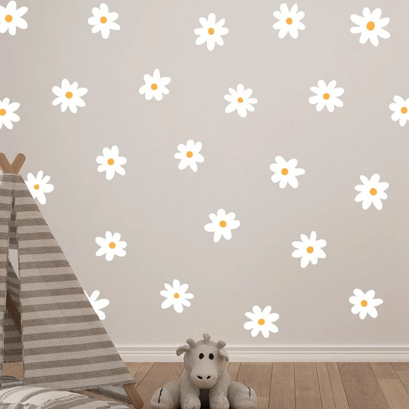 GÄNSEBLÜMCHEN ALS WANDSTICKER