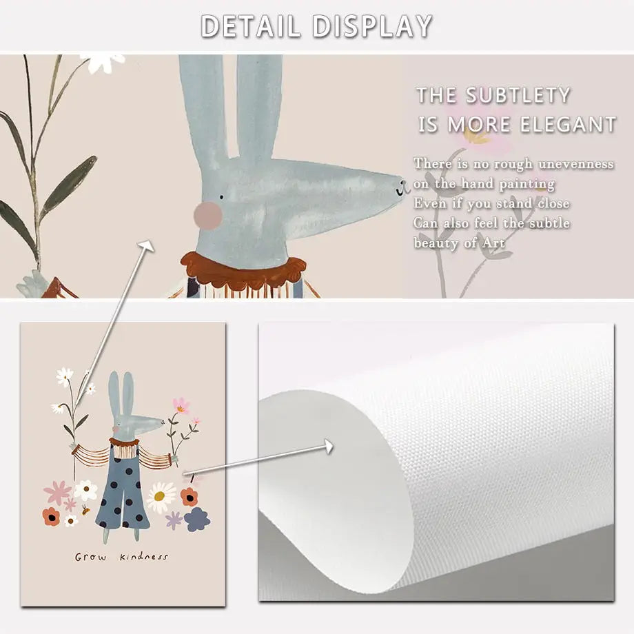 KINDERZIMMER-POSTER, 4 MOTIVE ZUR AUSWAHL