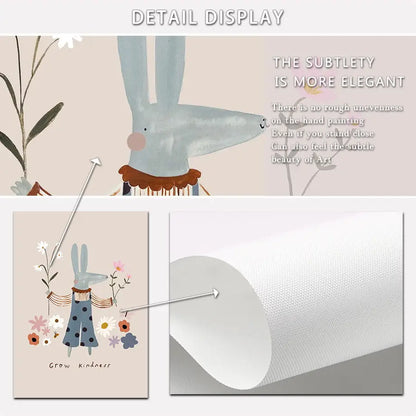 KINDERZIMMER-POSTER, 4 MOTIVE ZUR AUSWAHL